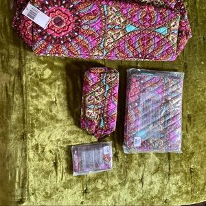 NWT Vera Bradley 4 piece set